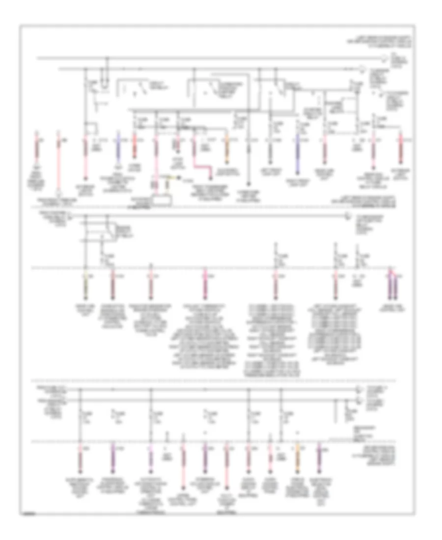 Power Distribution Wiring Diagram, Coupe (4 of 5) for Mercedes-Benz E350 2011