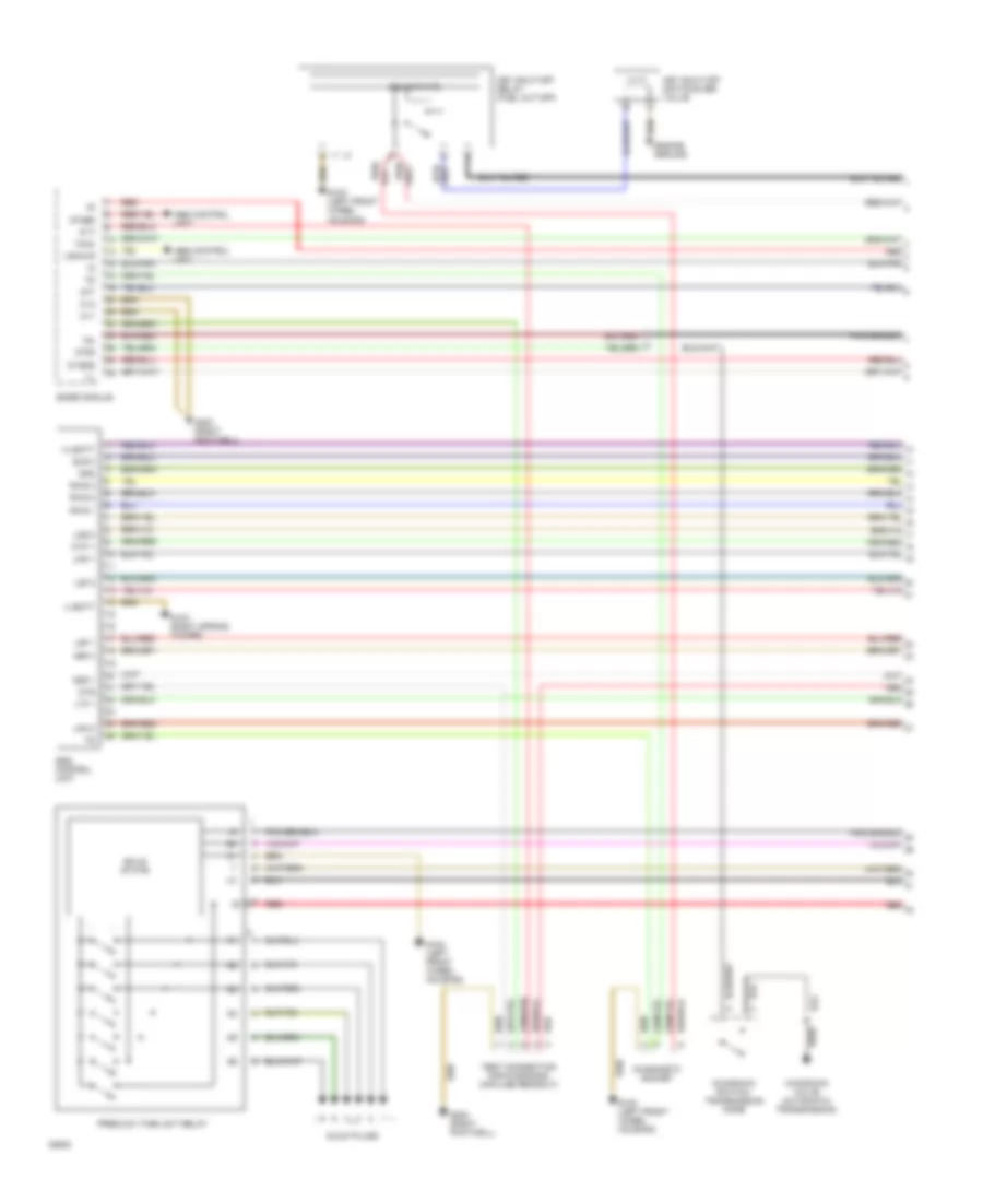 3 5L Turbo Diesel Engine Performance Wiring Diagrams 1 of 2 for Mercedes Benz 300SD 1992