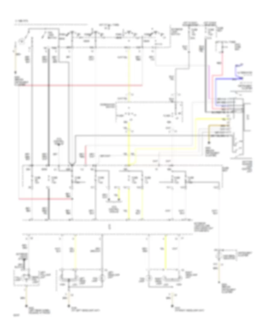 Headlight Wiring Diagram with DRL for Mercedes Benz 300SD 1992