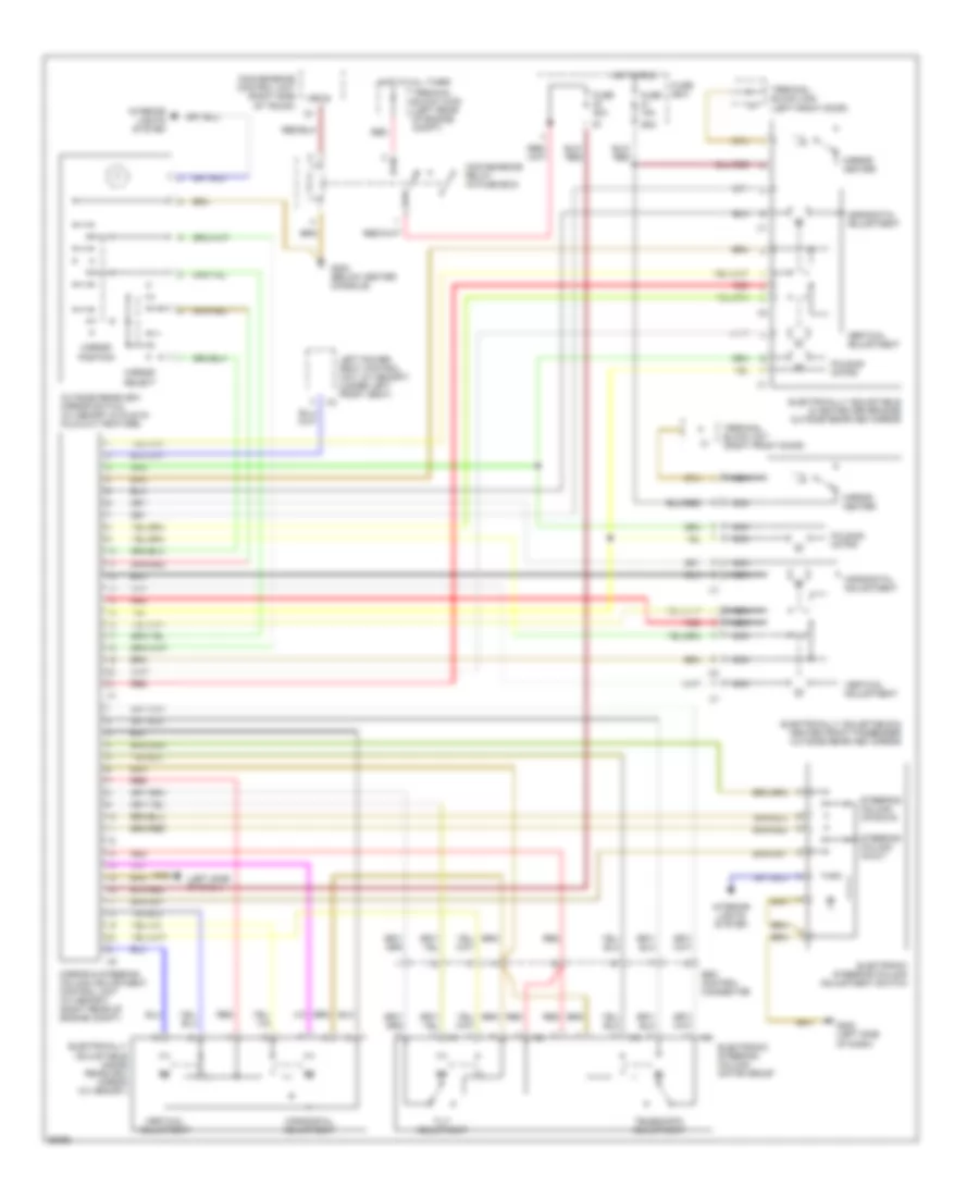 Memory Mirrors  Telescopic Steering Wiring Diagram for Mercedes Benz 300SD 1992