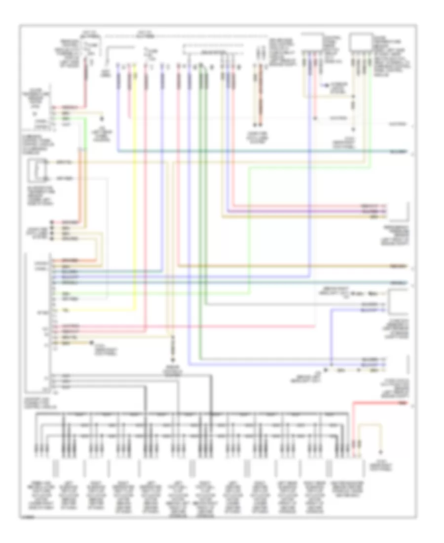 Automatic A C Wiring Diagram 1 of 2 for Mercedes Benz E320 2009
