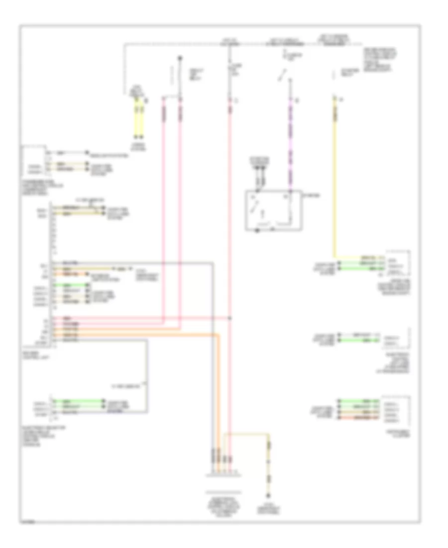 Drive Authorization System Wiring Diagram for Mercedes Benz E320 2009