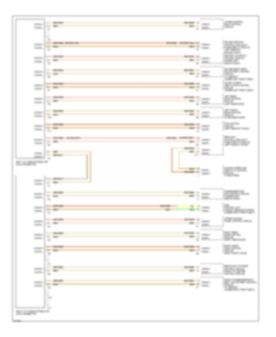 High Low Bus Wiring Diagram 2 of 2 for Mercedes Benz E320 2009