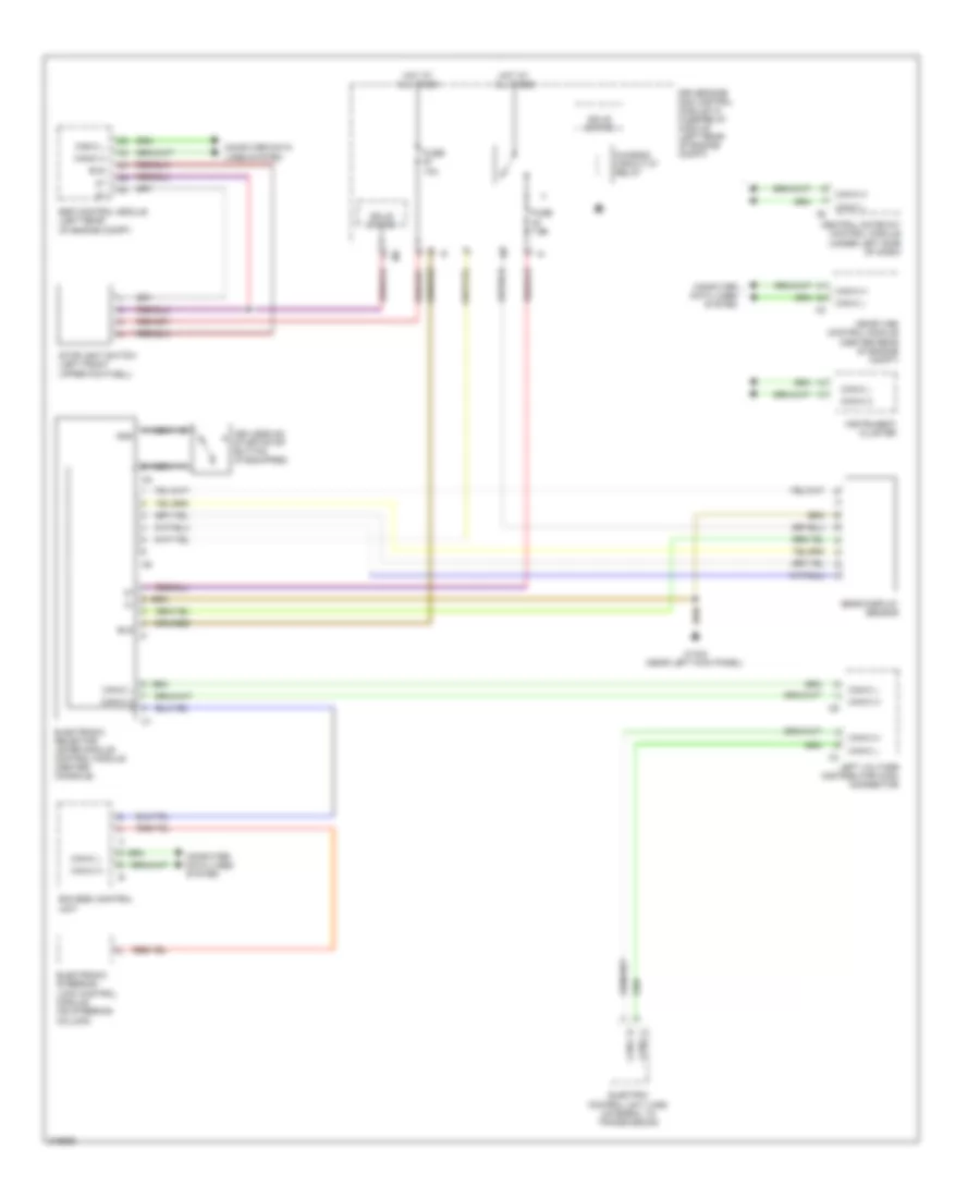 Shift Interlock Wiring Diagram for Mercedes-Benz E320 2009