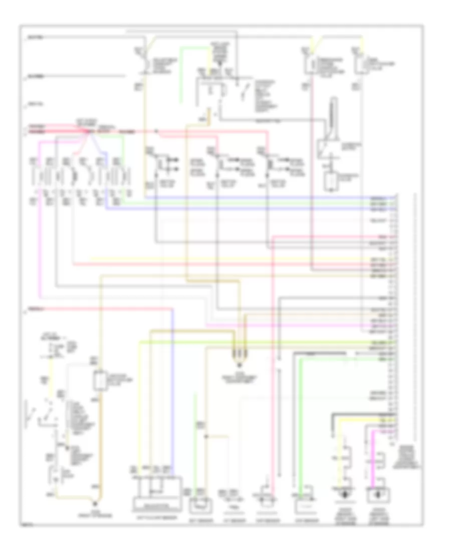2 8L Engine Performance Wiring Diagrams 2 of 2 for Mercedes Benz C280 1996