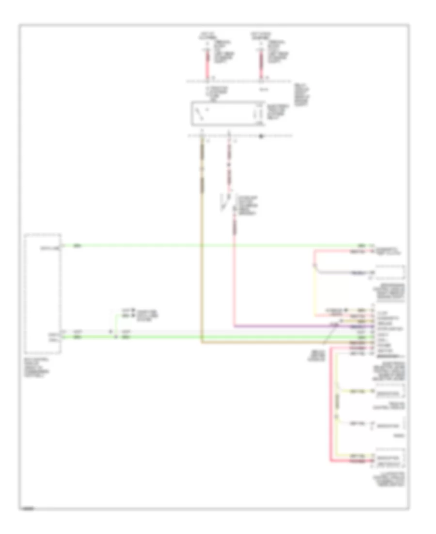 Shift Interlock Wiring Diagram for Mercedes-Benz SLK230 2001