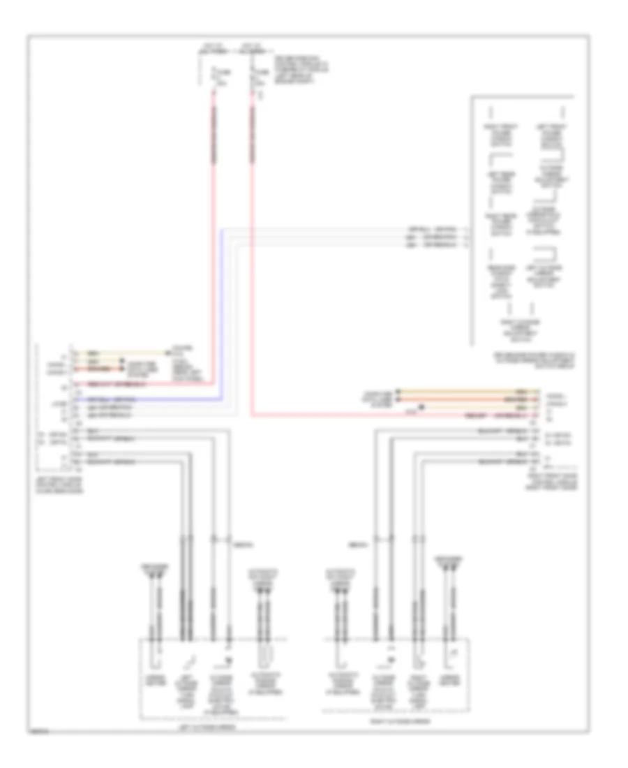 Power Mirror Wiring Diagram for Mercedes Benz E350 4Matic 2011