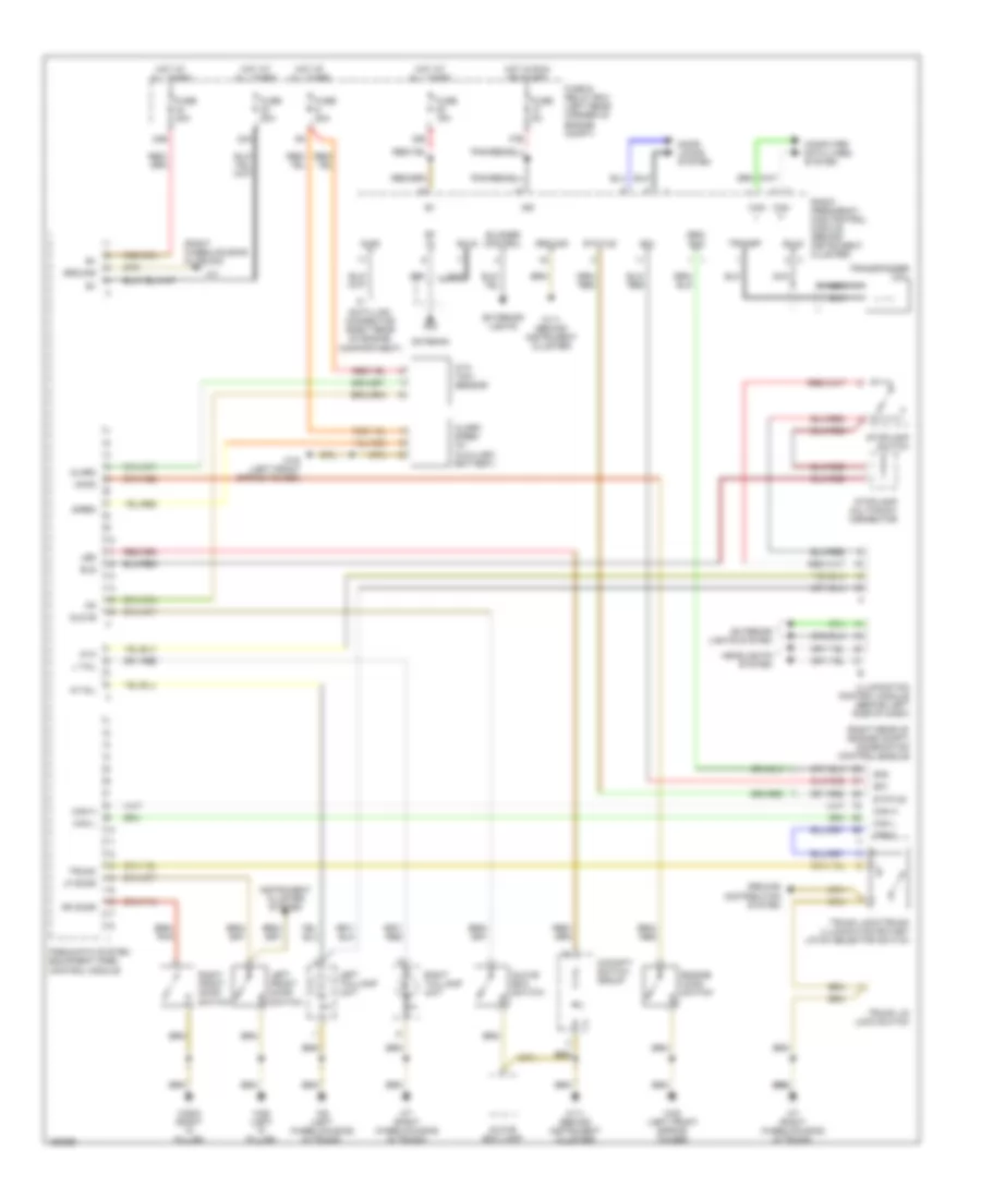 Anti theft Wiring Diagram for Mercedes Benz SLK320 2001