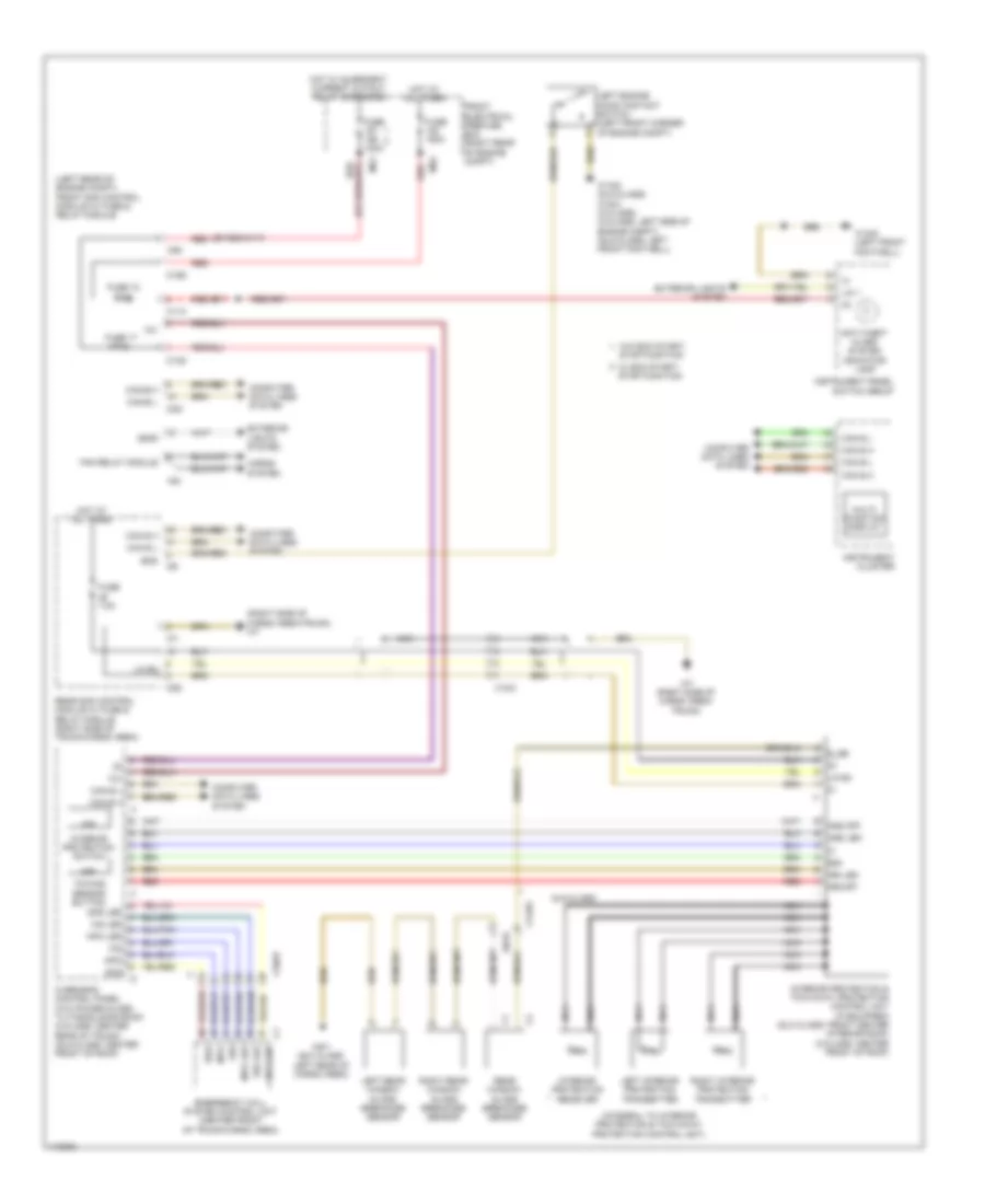 Anti theft Wiring Diagram for Mercedes Benz GLK350 2013