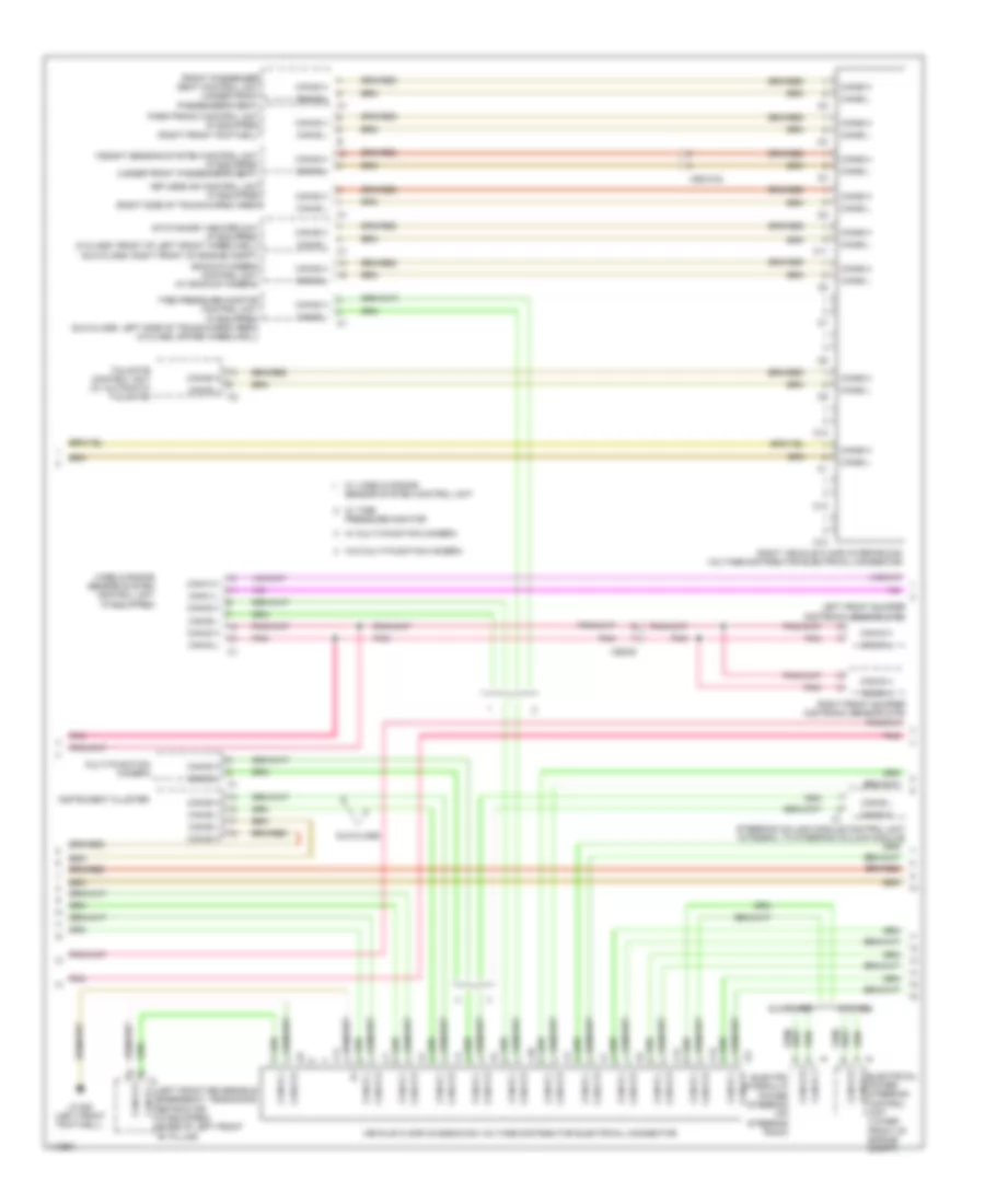 HighLow Bus Wiring Diagram (3 of 4) for Mercedes-Benz GLK350 2013