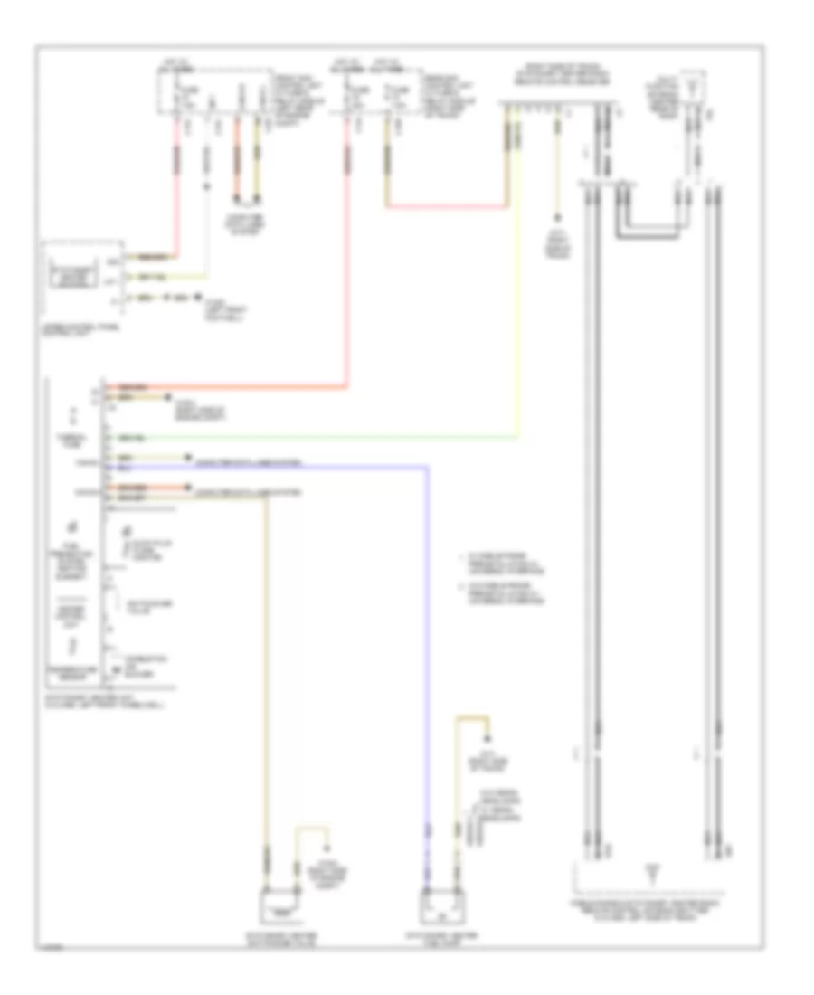 Stationary Heater Wiring Diagram for Mercedes Benz GLK350 2013