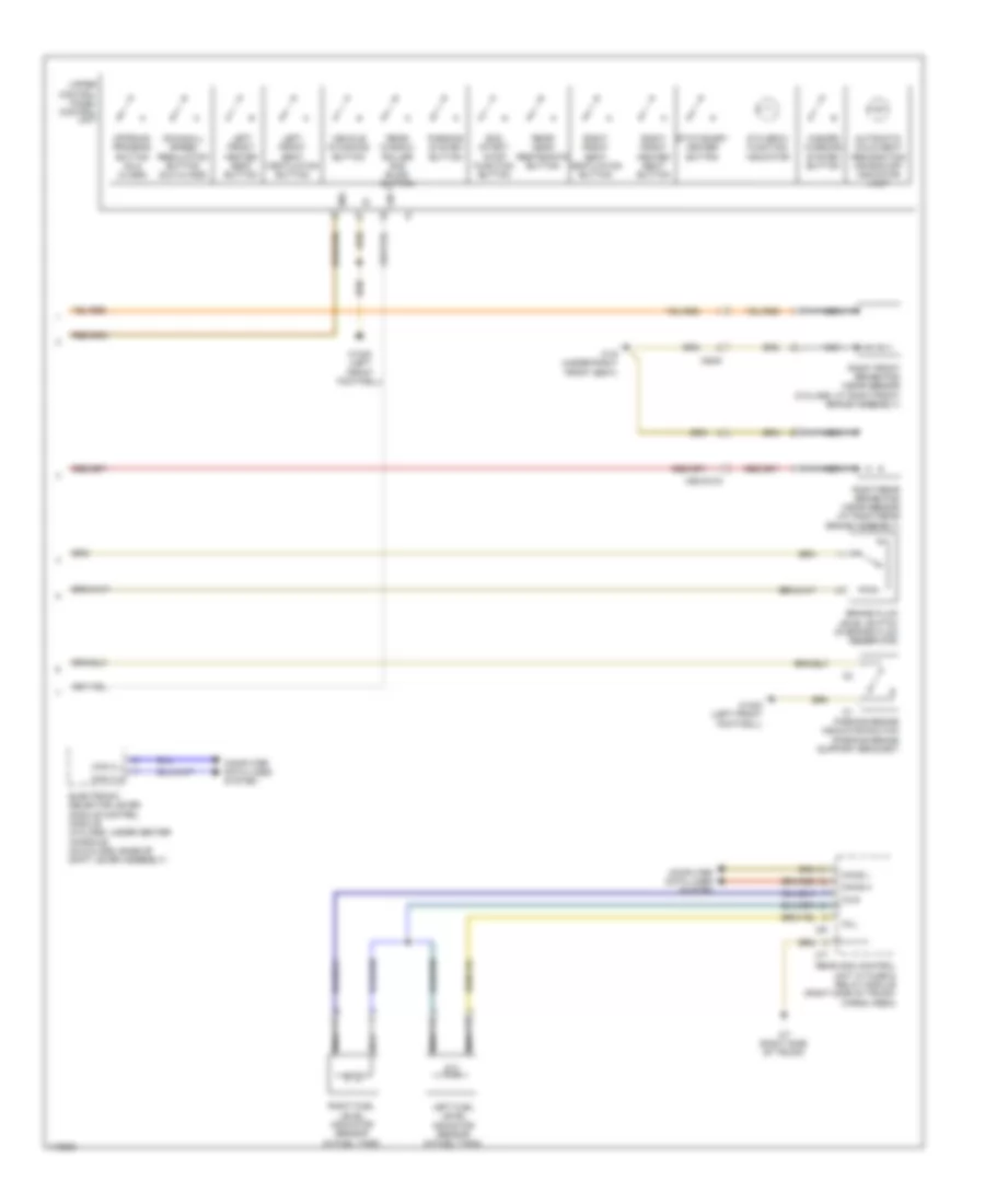 Instrument Cluster Wiring Diagram (2 of 2) for Mercedes-Benz GLK350 2013