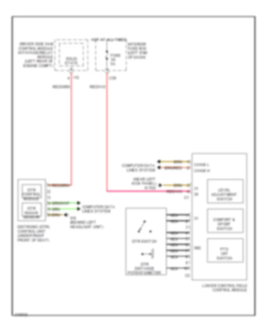 Electronic AcceleratorCruiseIdle Speed Control Wiring Diagram for Mercedes-Benz E350 4Matic 2009