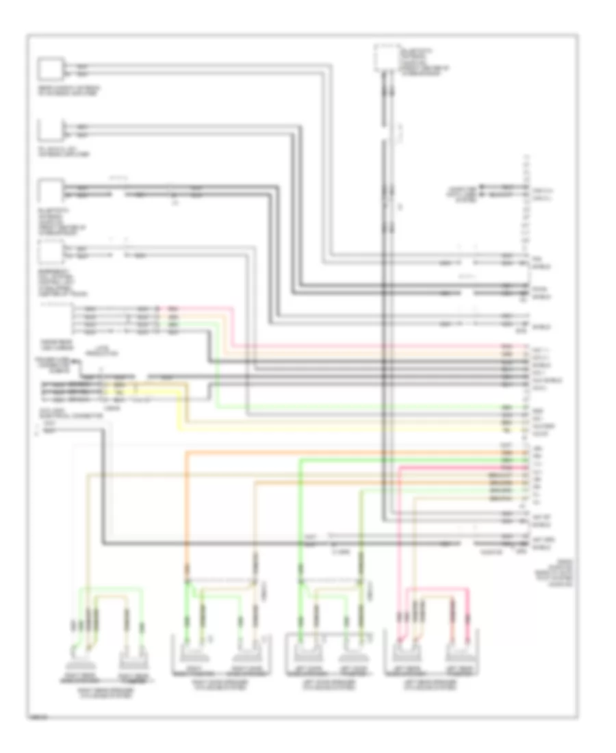 Radio Wiring Diagram Coupe 2 of 3 for Mercedes Benz E550 2011