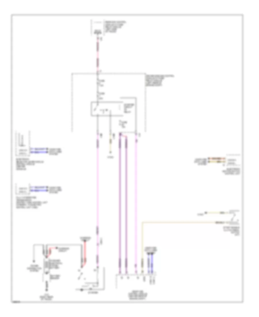 Starting Wiring Diagram, Coupe for Mercedes-Benz E550 2011