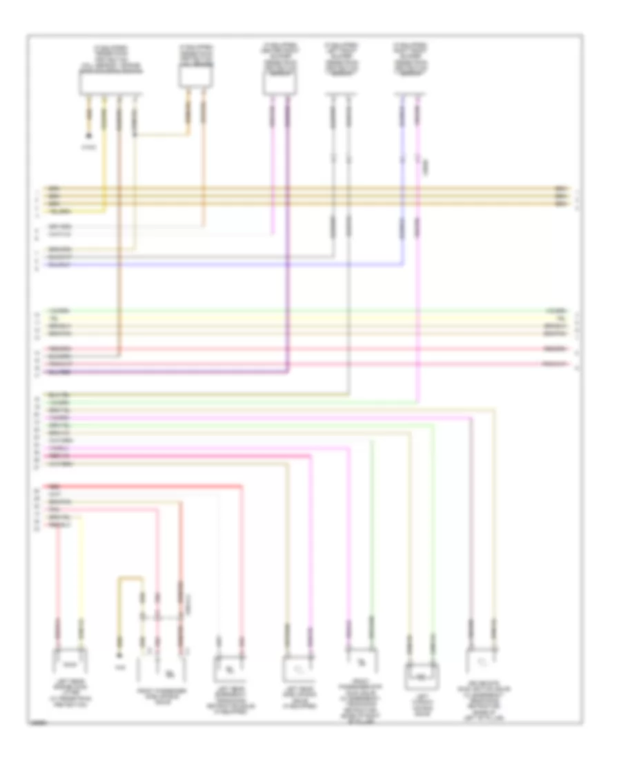 Supplemental Restraint Wiring Diagram, Coupe (3 of 4) for Mercedes-Benz E550 2011