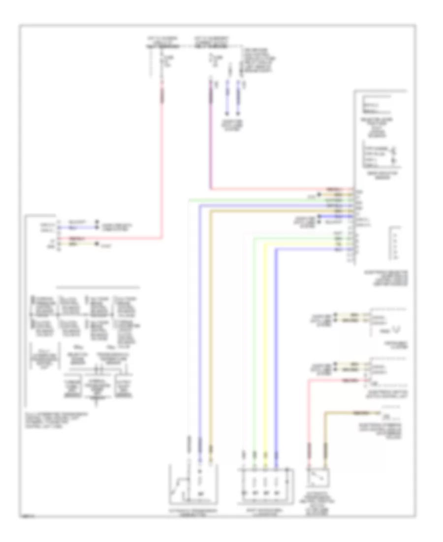 Transmission Wiring Diagram Coupe for Mercedes Benz E550 2011