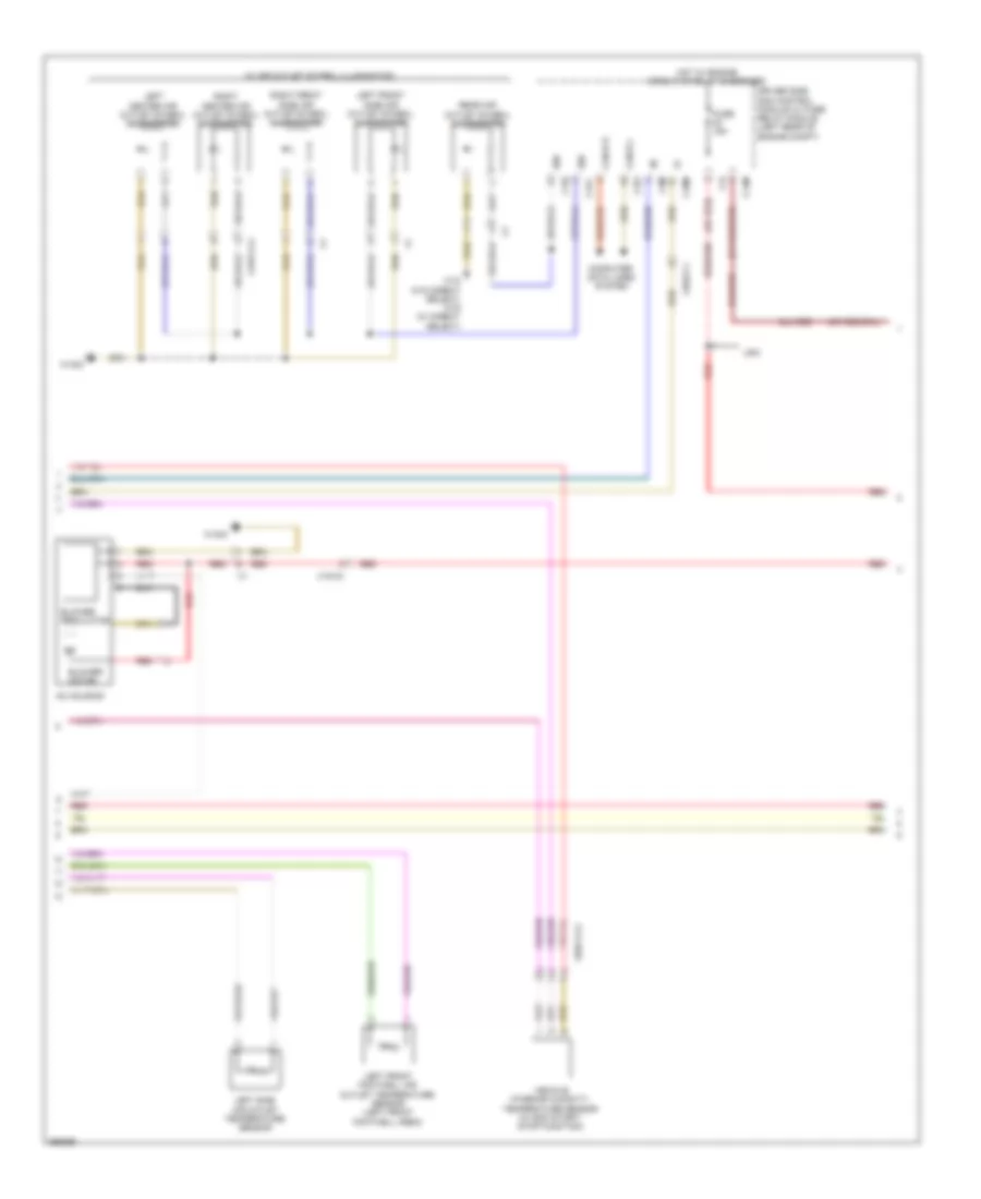 Automatic A C Wiring Diagram Sedan without Thermotronic 2 of 3 for Mercedes Benz E550 2011