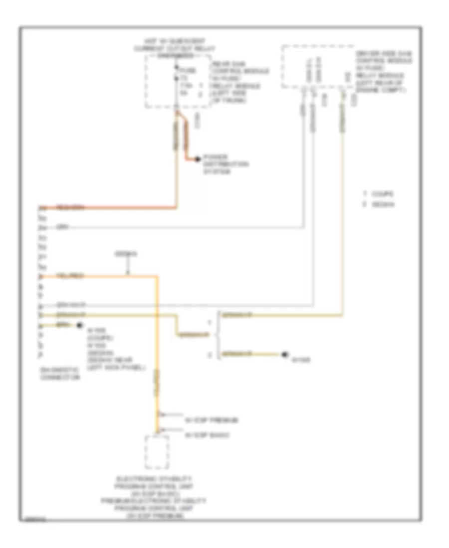 Data Link Connector Wiring Diagram for Mercedes Benz E550 2011