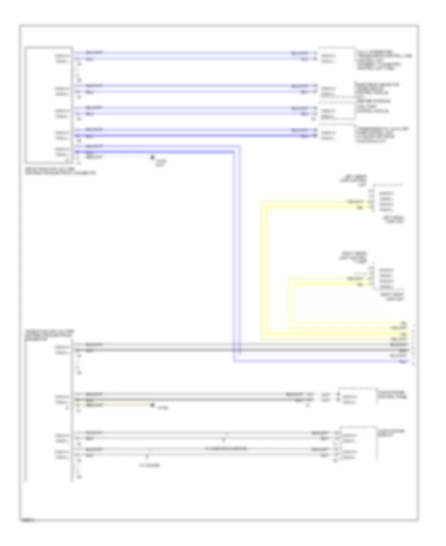 High Low Bus Wiring Diagram Coupe 1 of 4 for Mercedes Benz E550 2011