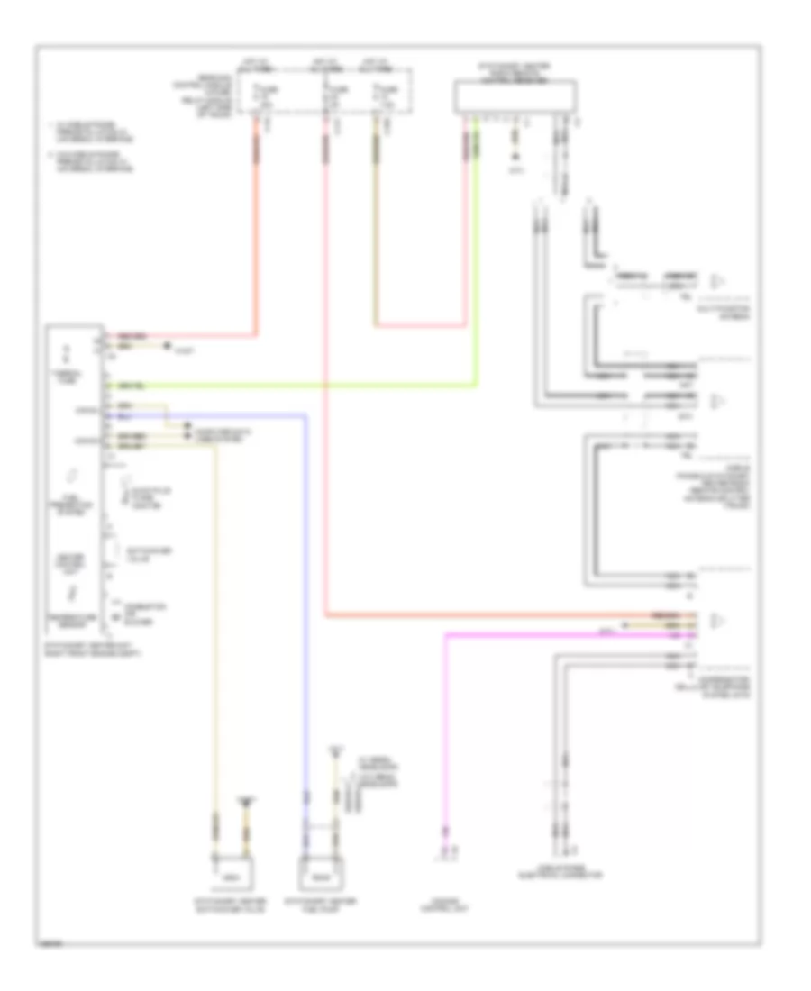 Stationary Heater Wiring Diagram Coupe for Mercedes Benz E550 2011