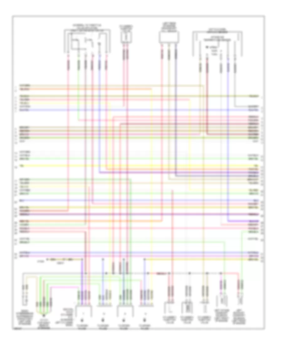 5 5L Engine Performance Wiring Diagram 5 of 6 for Mercedes Benz E550 2011