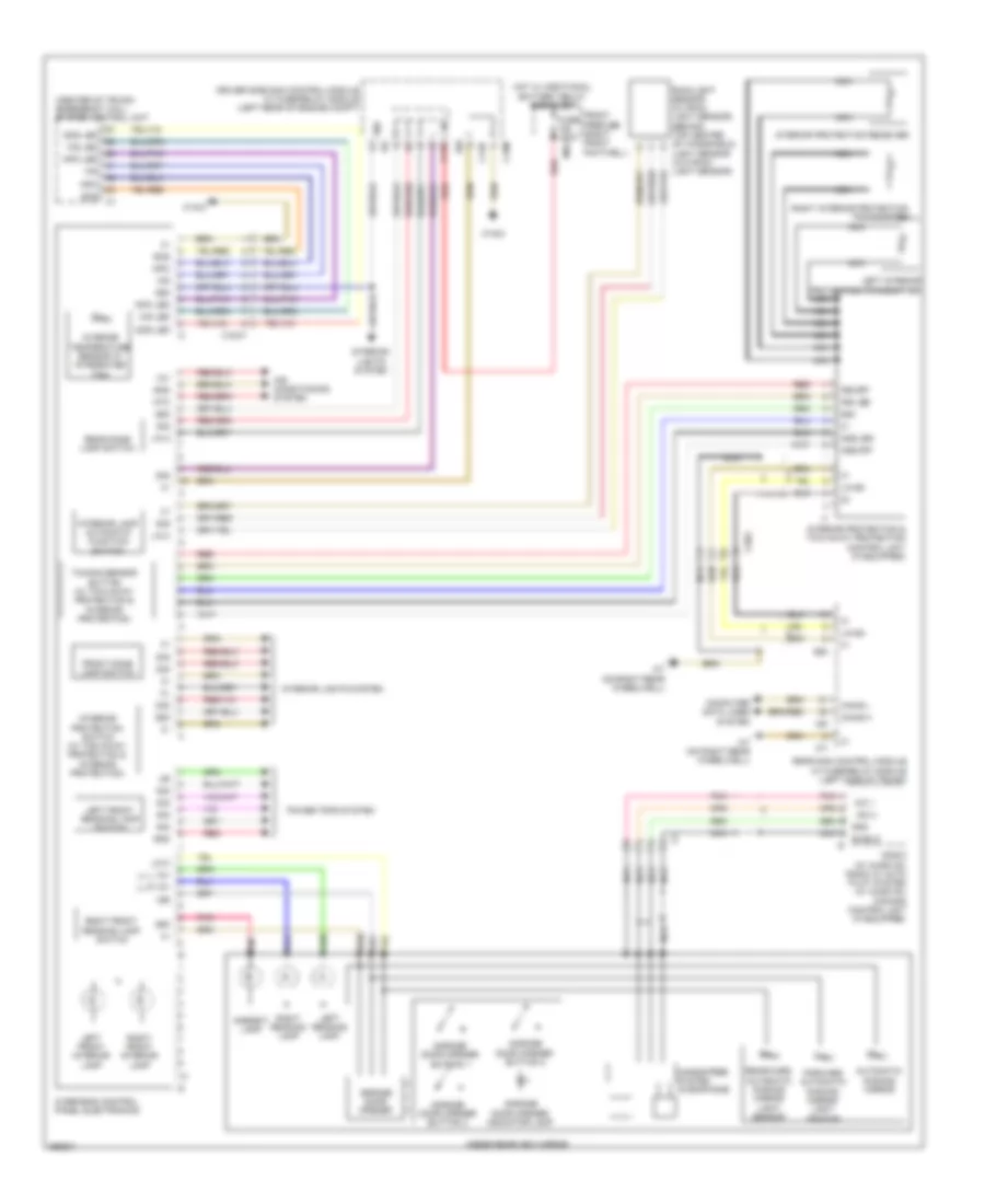 Overhead Console Wiring Diagram Coupe for Mercedes Benz E550 2011