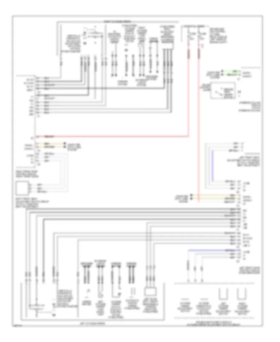 Memory Mirrors Wiring Diagram, Coupe for Mercedes-Benz E550 2011