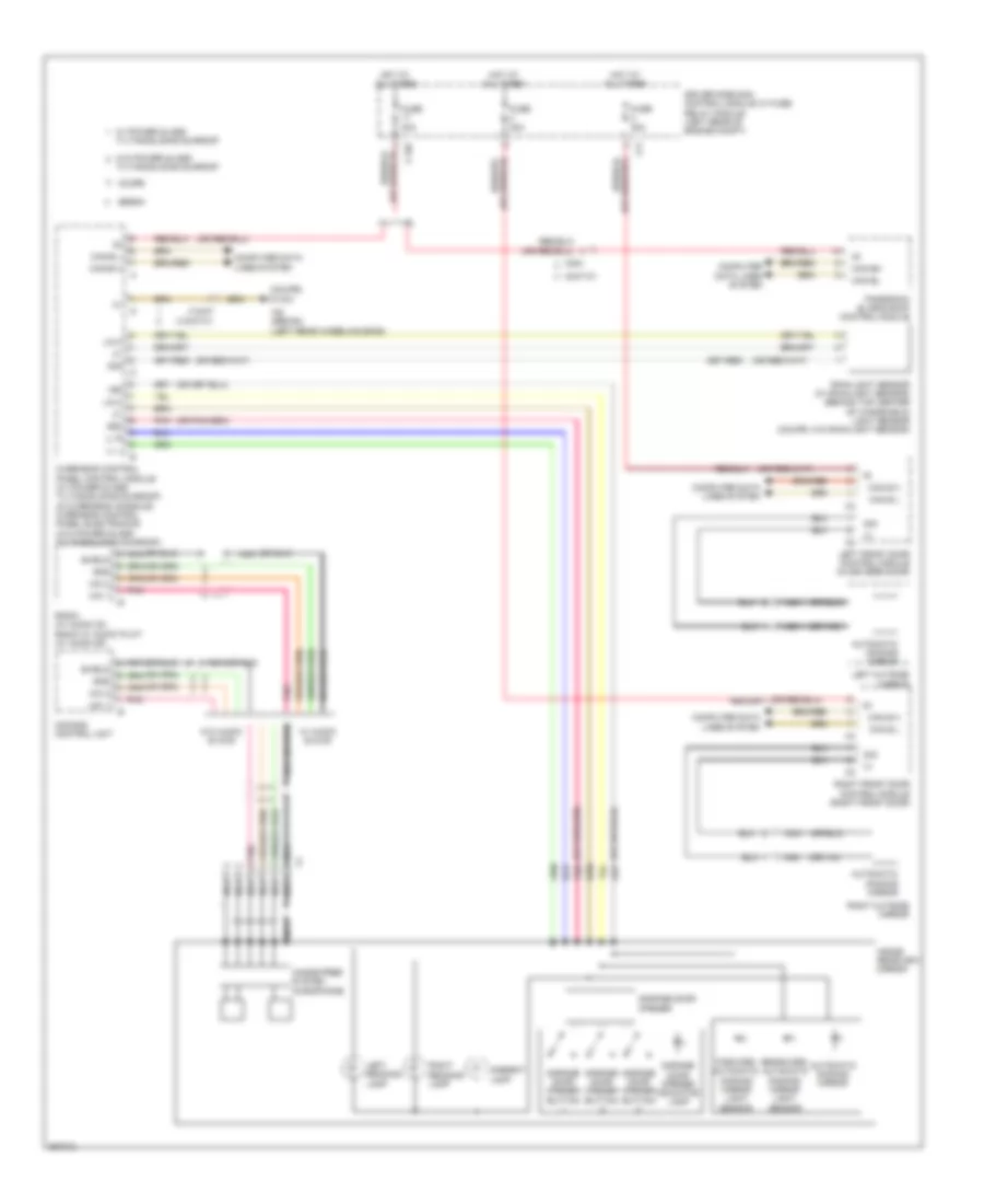 Automatic Day Night Mirror Wiring Diagram for Mercedes Benz E550 2011