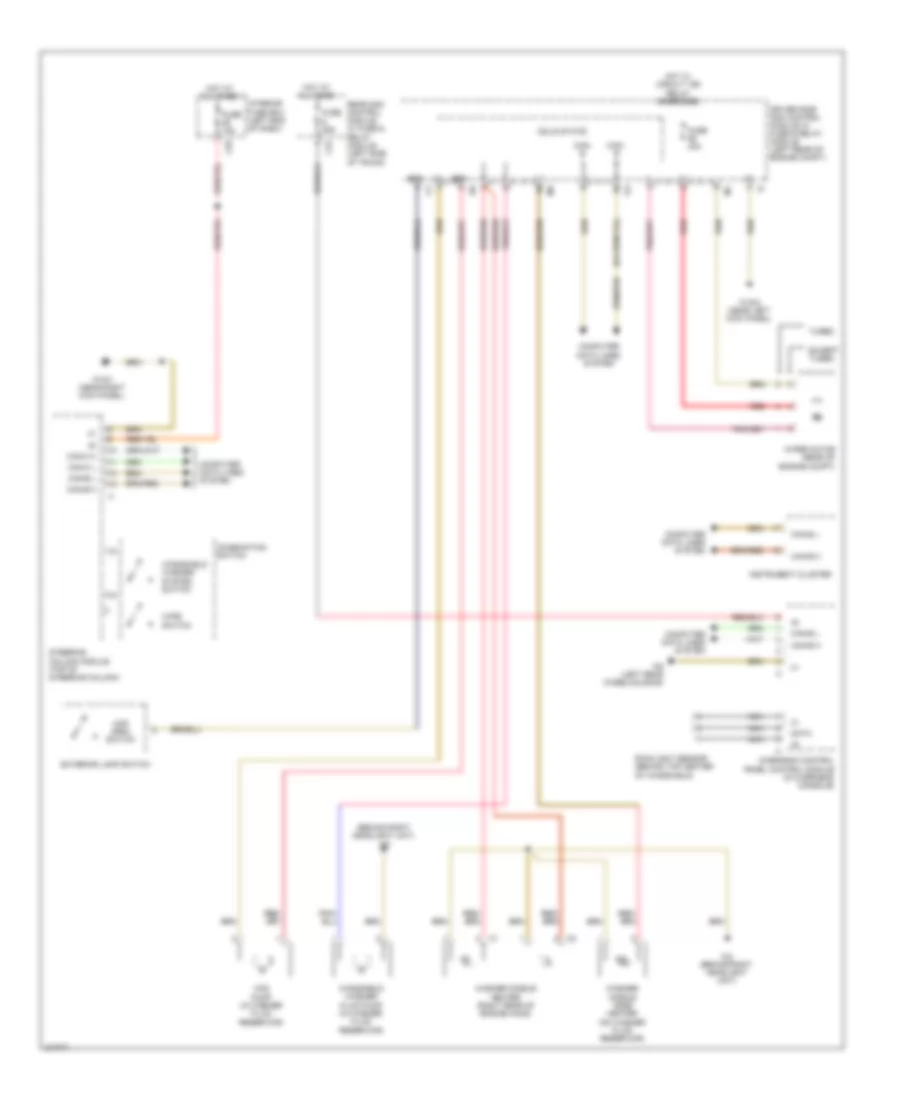 Передняя Схема Шайбы ДворникаШайбы и Фары для Mercedes-Benz E550 2009