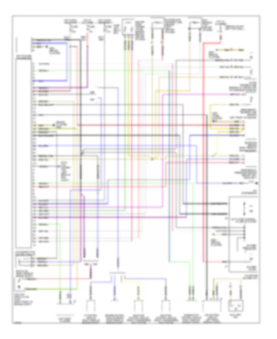 Air Conditioning Wiring Diagrams for Mercedes-Benz E320 1996
