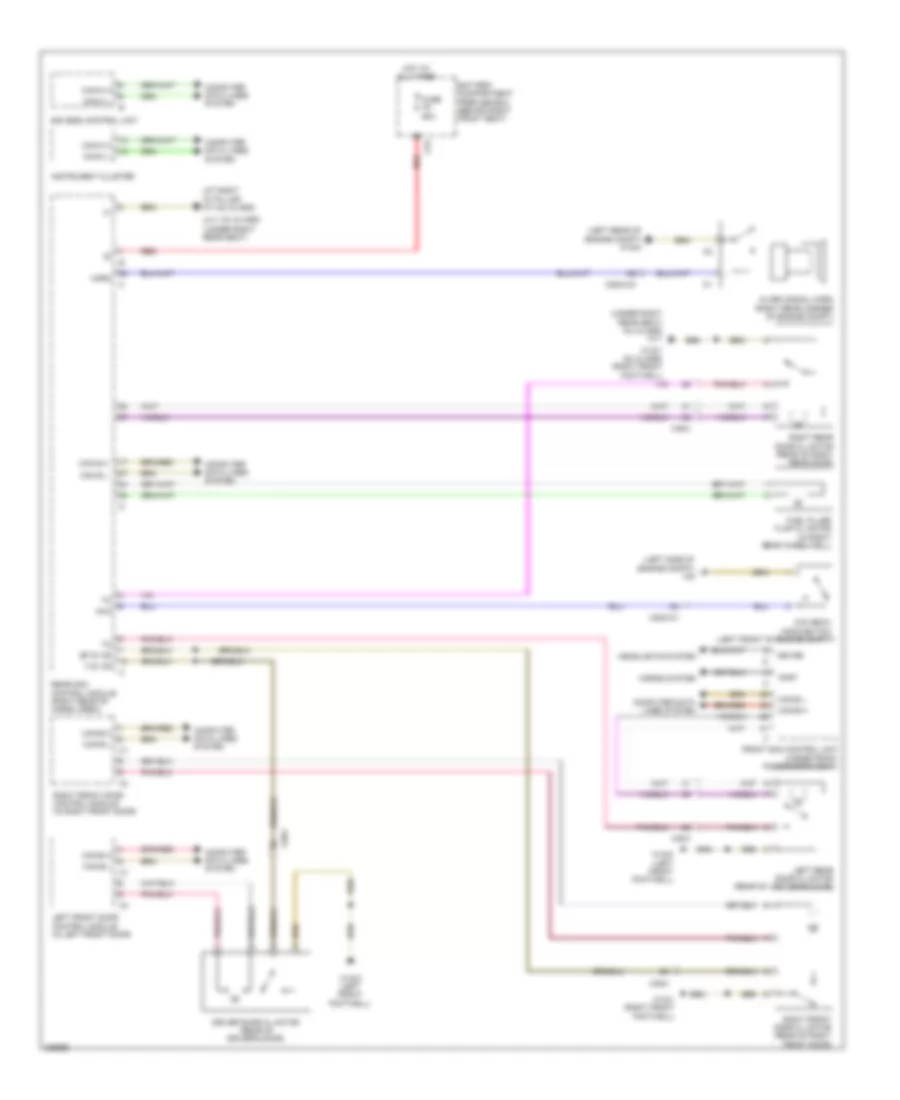 Anti theft Wiring Diagram for Mercedes Benz GL350 2010
