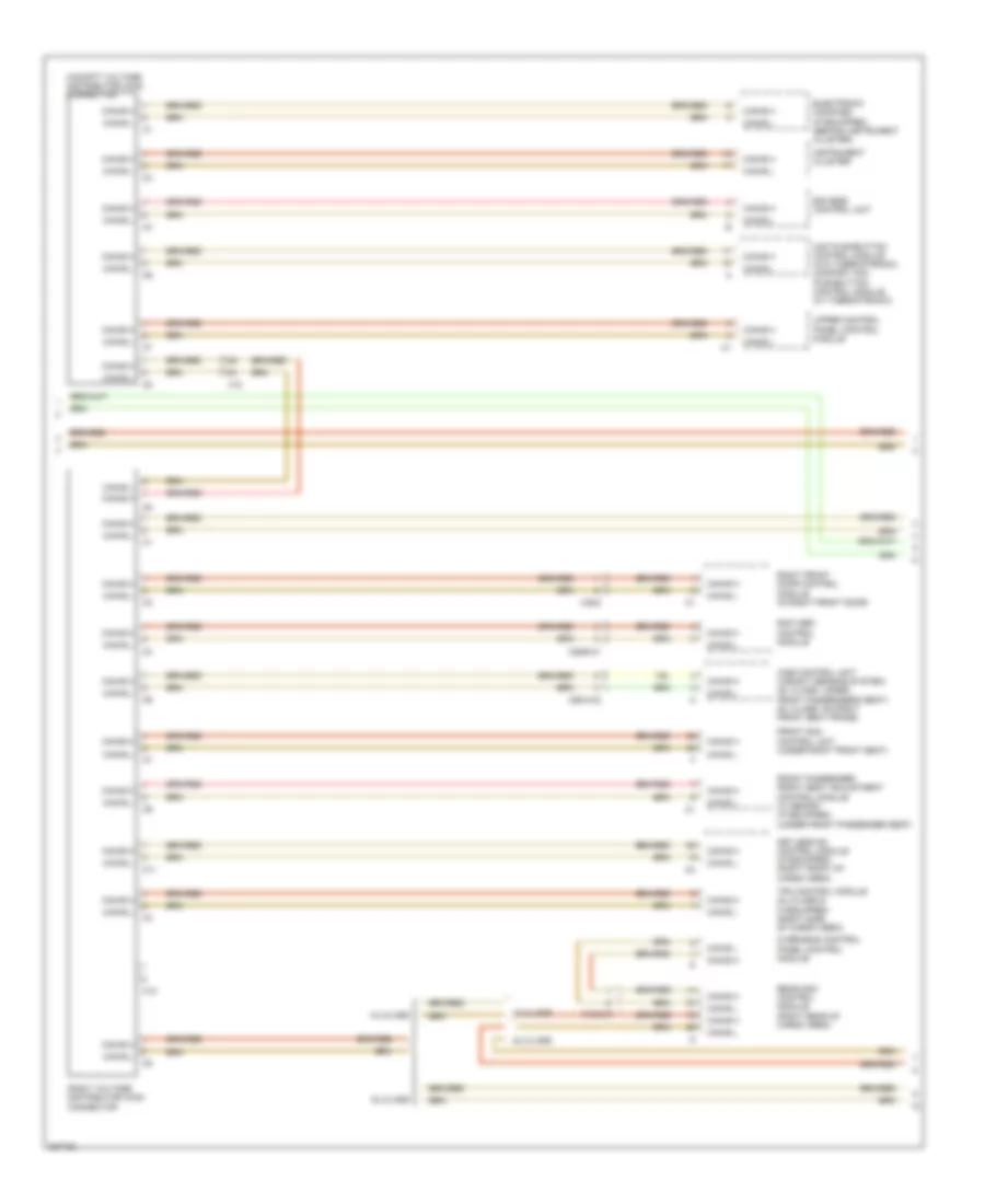 HighLow Bus Wiring Diagram (3 of 4) for Mercedes-Benz GL350 2010