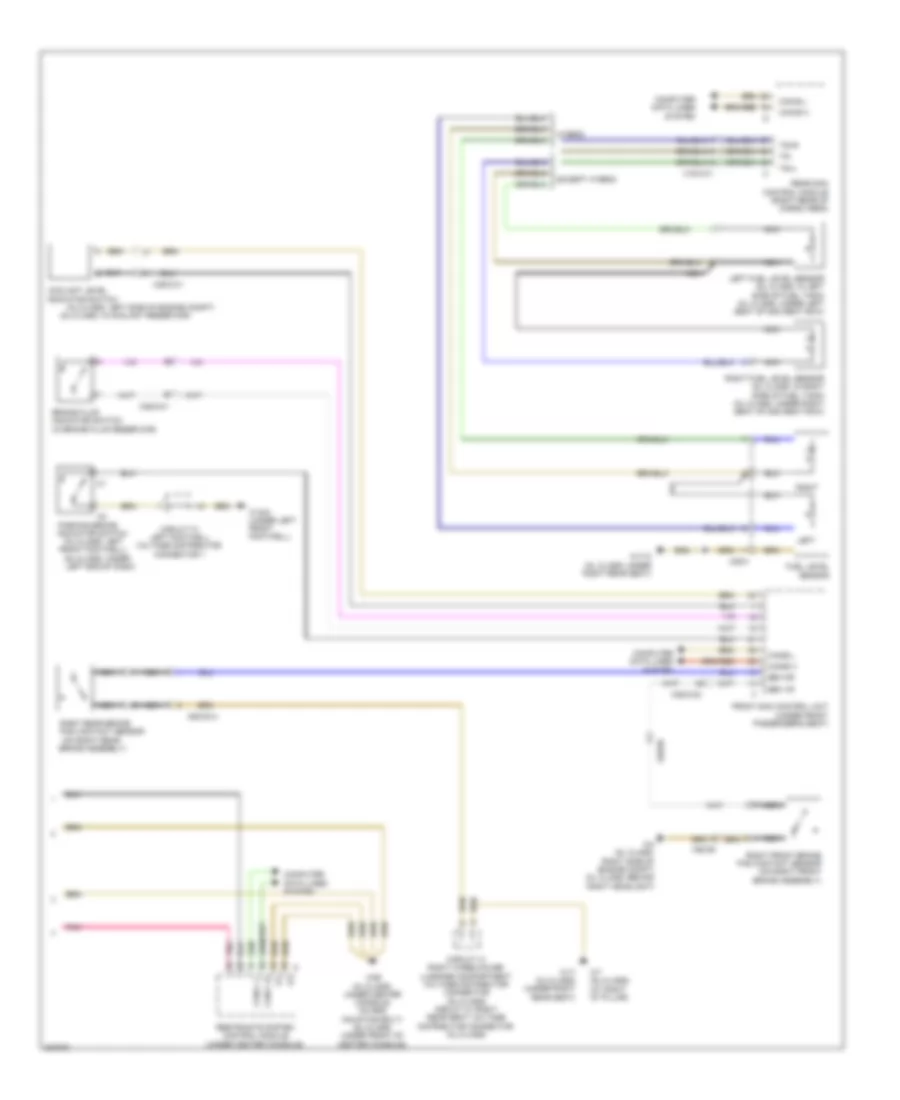 Instrument Cluster Wiring Diagram (2 of 2) for Mercedes-Benz GL350 2010