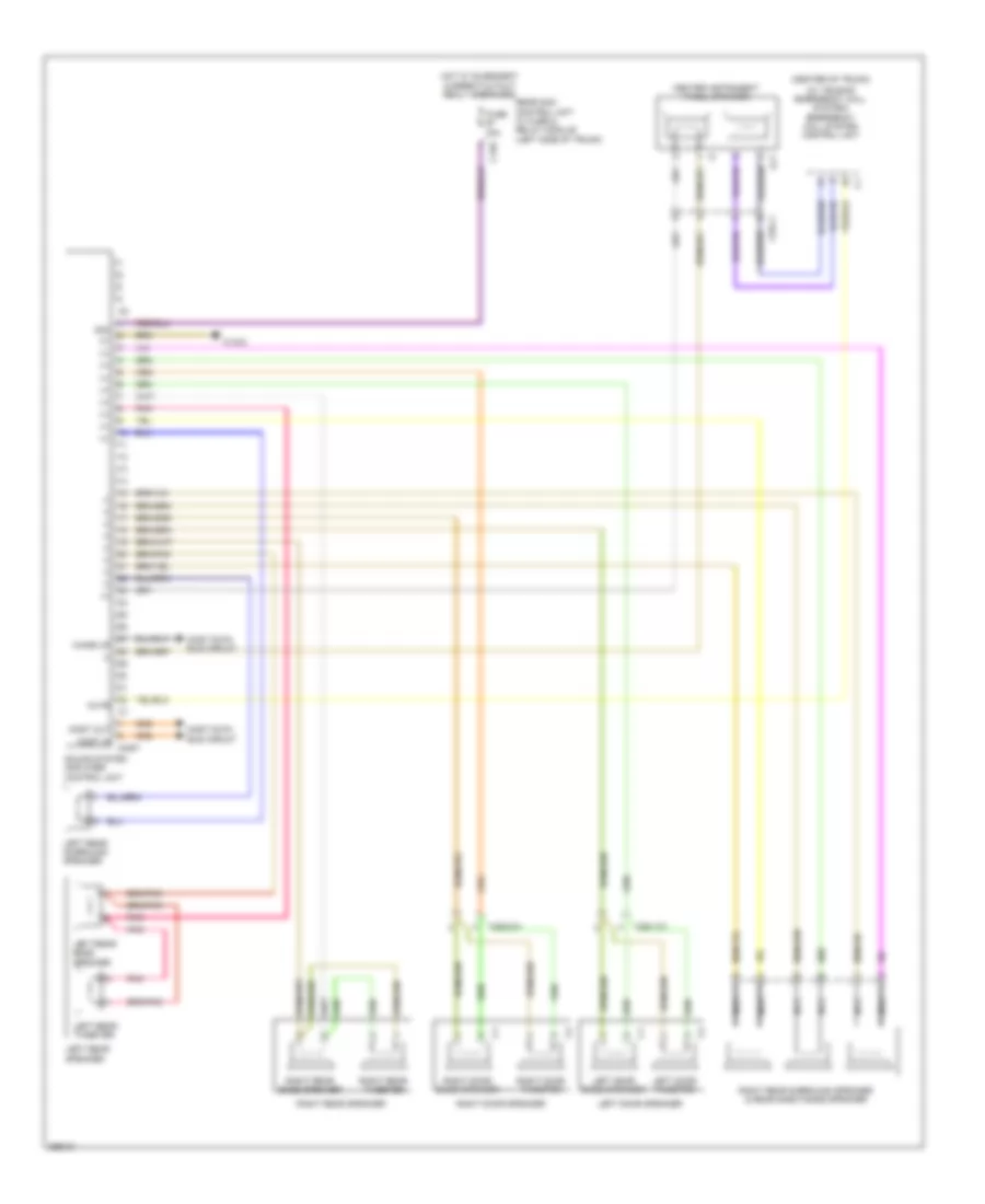 Radio Wiring Diagram Coupe 3 of 3 for Mercedes Benz E550 4Matic 2011