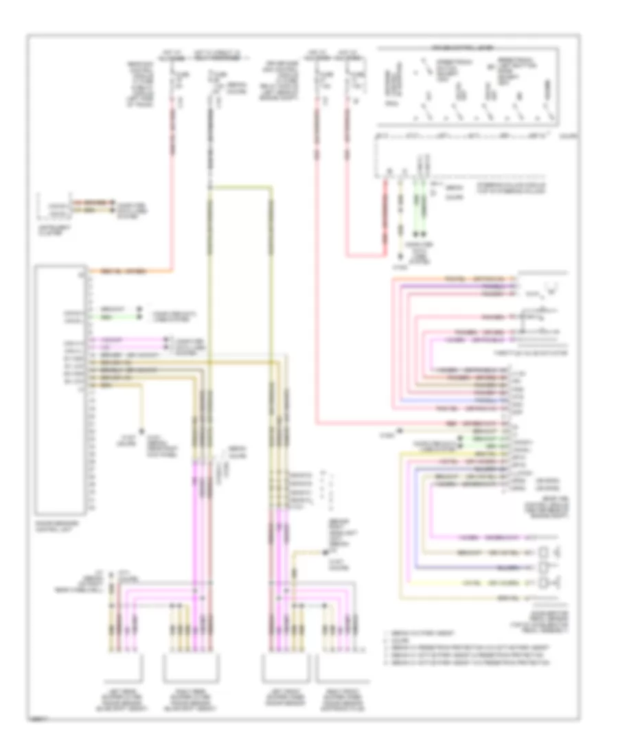 Cruise Control Wiring Diagram for Mercedes Benz E550 4Matic 2011