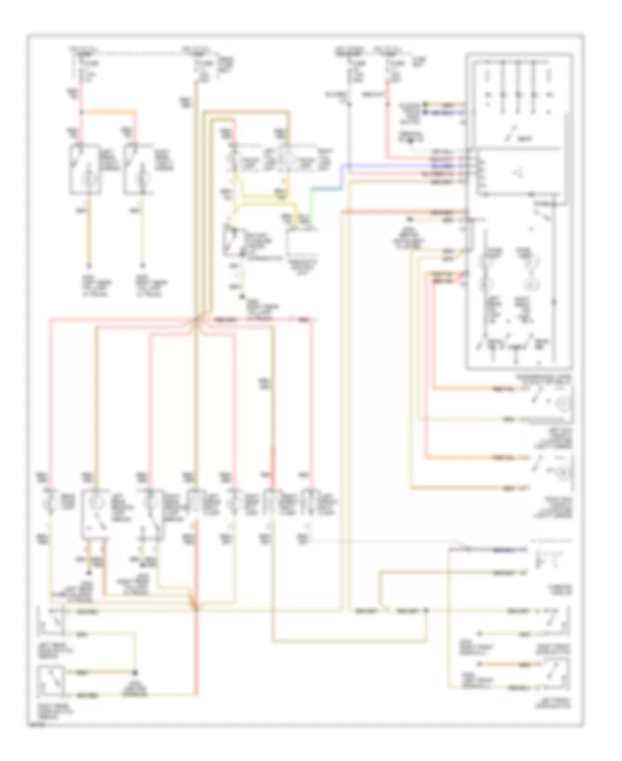 Courtesy Lamps Wiring Diagram for Mercedes Benz S320 1996
