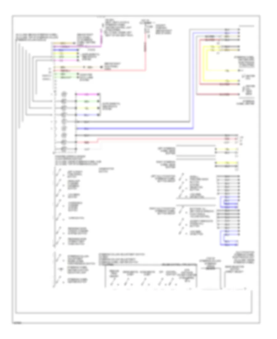 Power Steering Column Wiring Diagram for Mercedes Benz GL450 2010