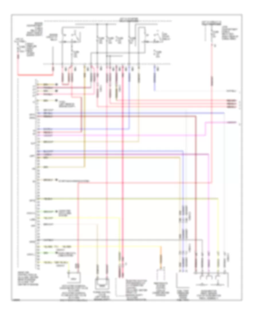 4 6L Engine Performance Wiring Diagram 1 of 5 for Mercedes Benz GL450 2010