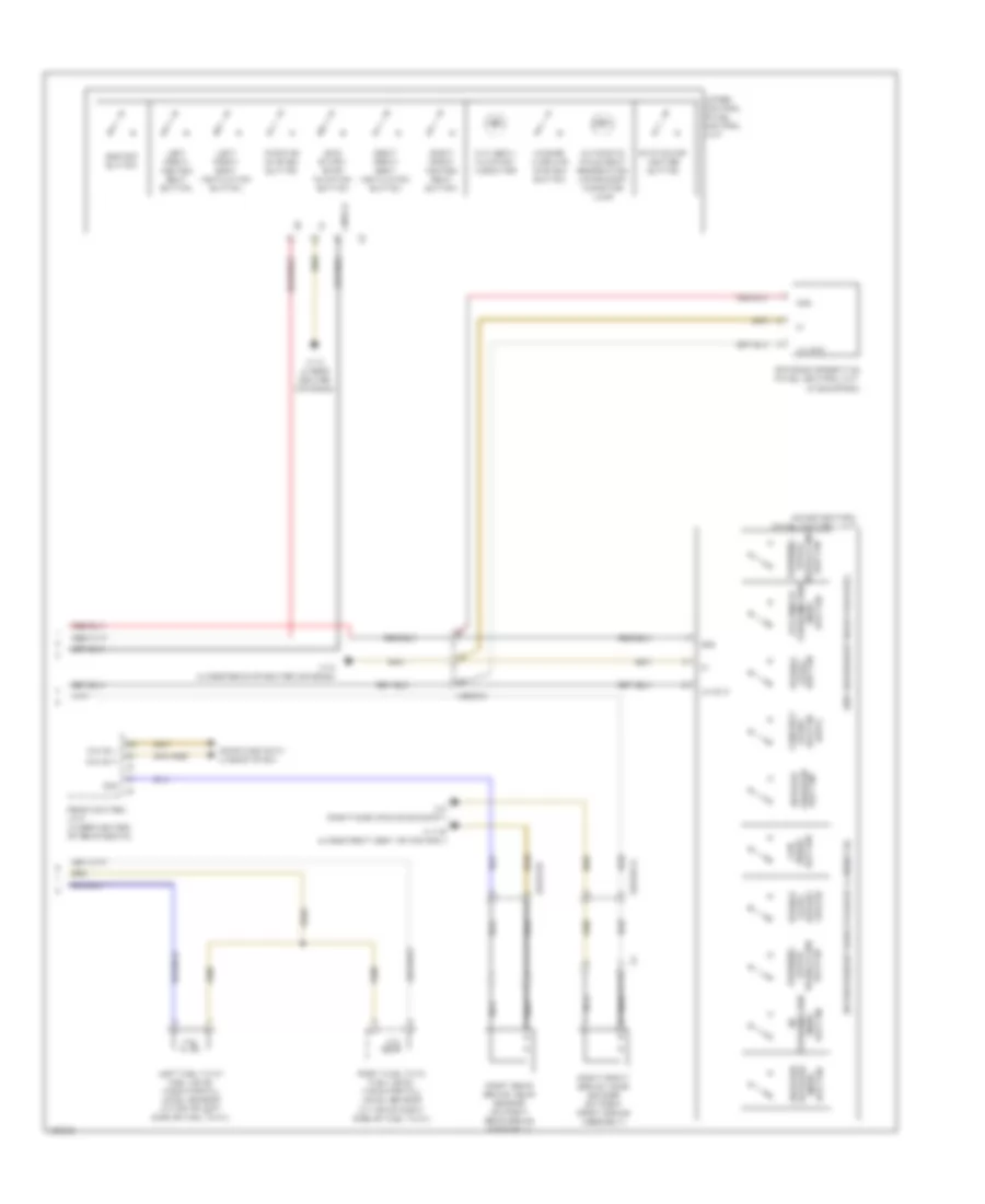 Instrument Cluster Wiring Diagram 2 of 2 for Mercedes Benz GL350 Bluetec 4Matic 2014