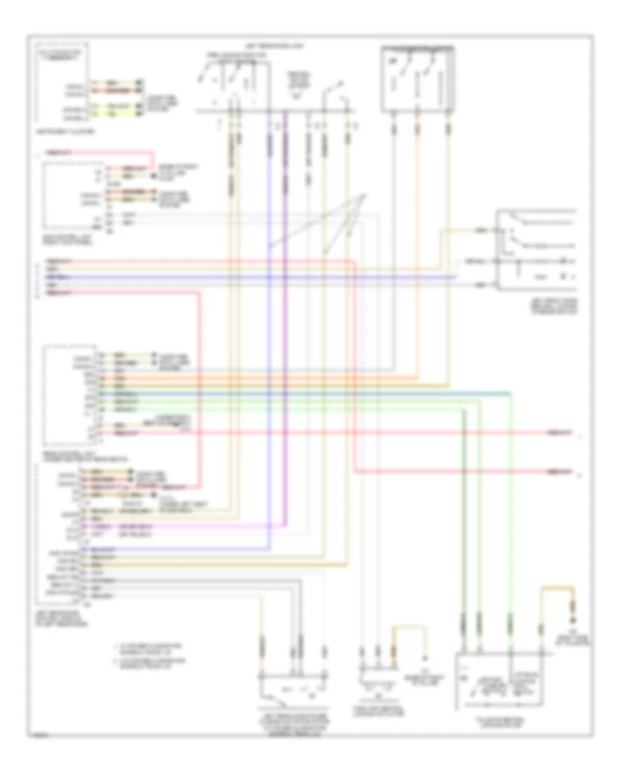 Automatic Door Locks Wiring Diagram 2 of 3 for Mercedes Benz GL350 Bluetec 4Matic 2014