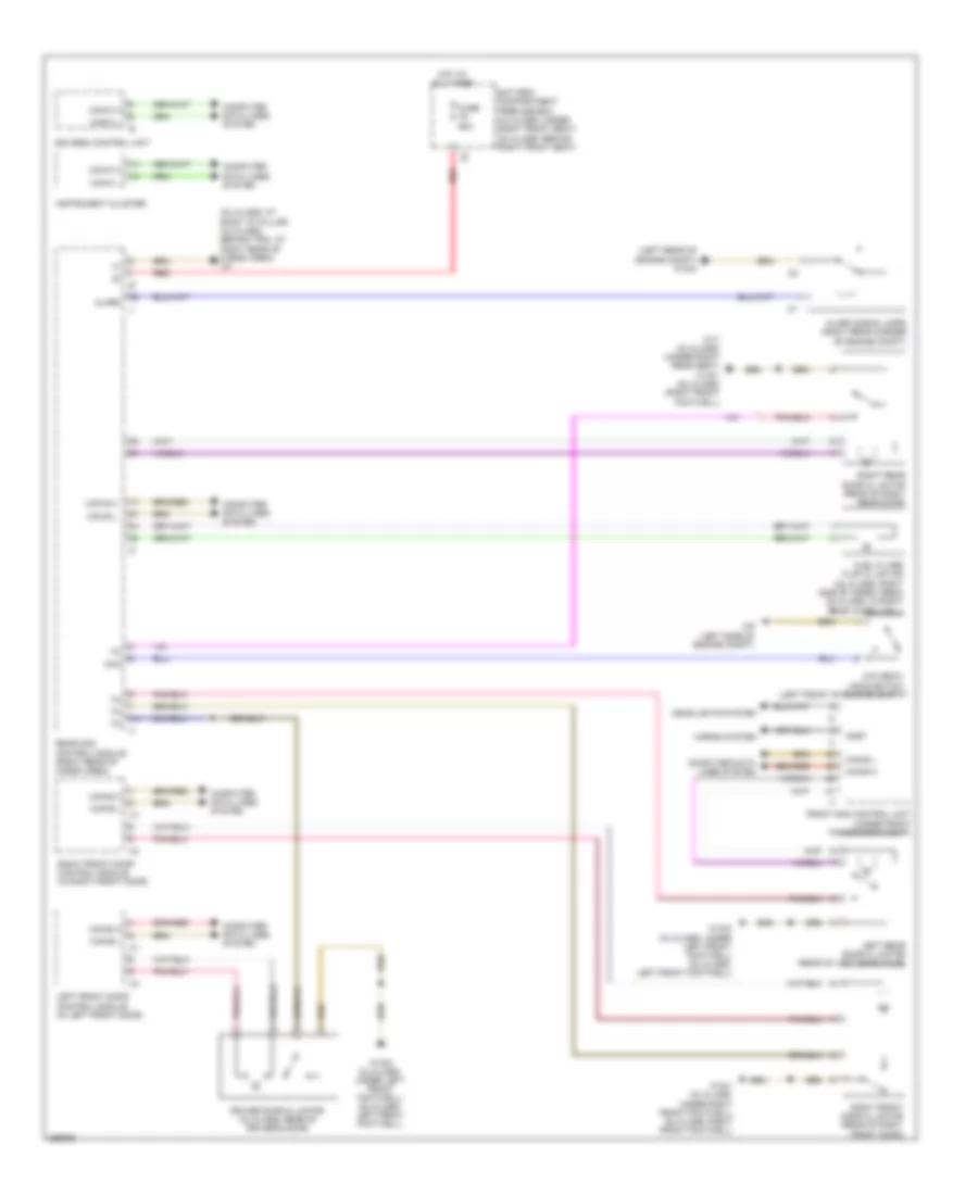 Anti theft Wiring Diagram for Mercedes Benz GL320 2008