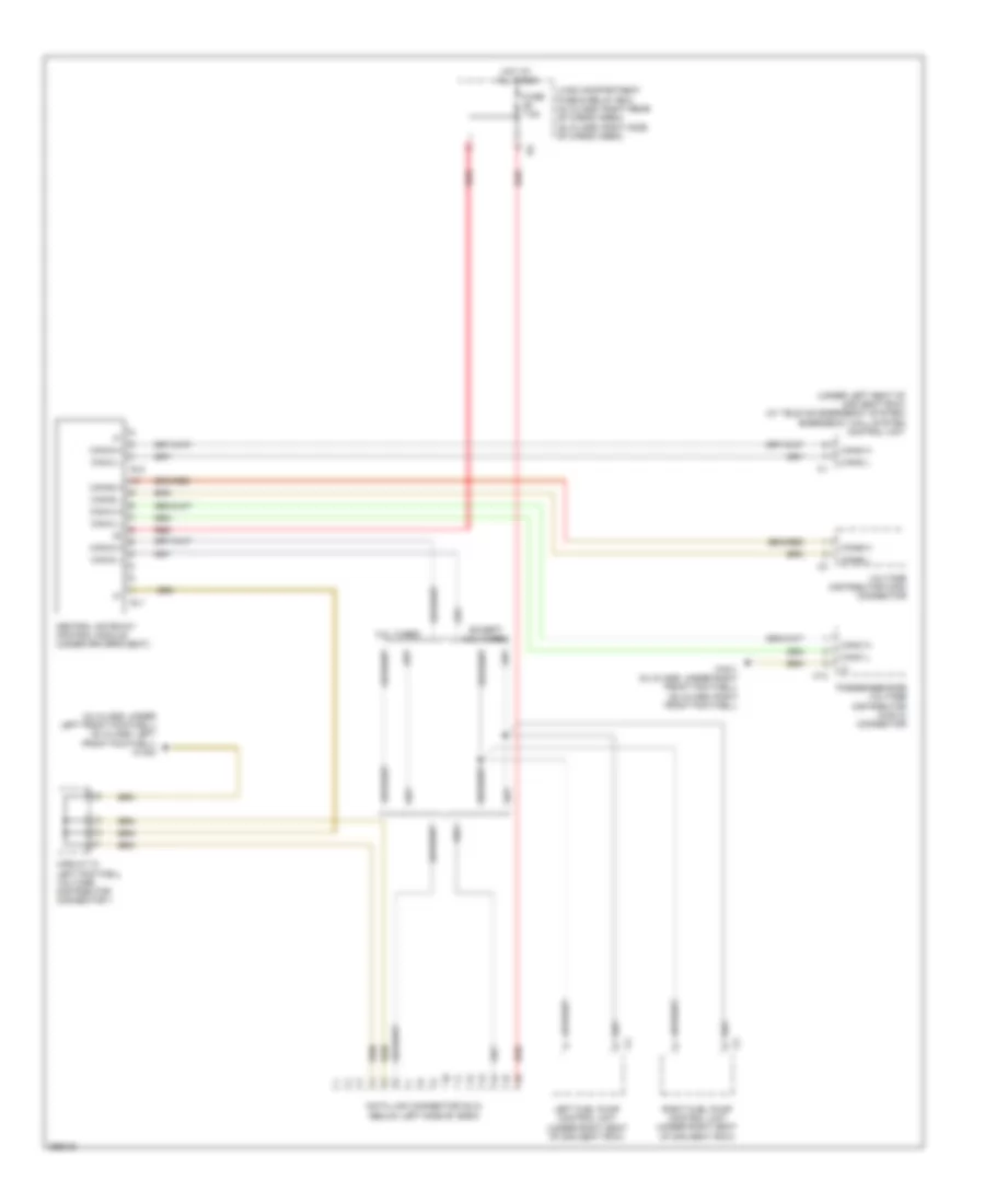 Data Link Connector Wiring Diagram for Mercedes Benz GL320 2008