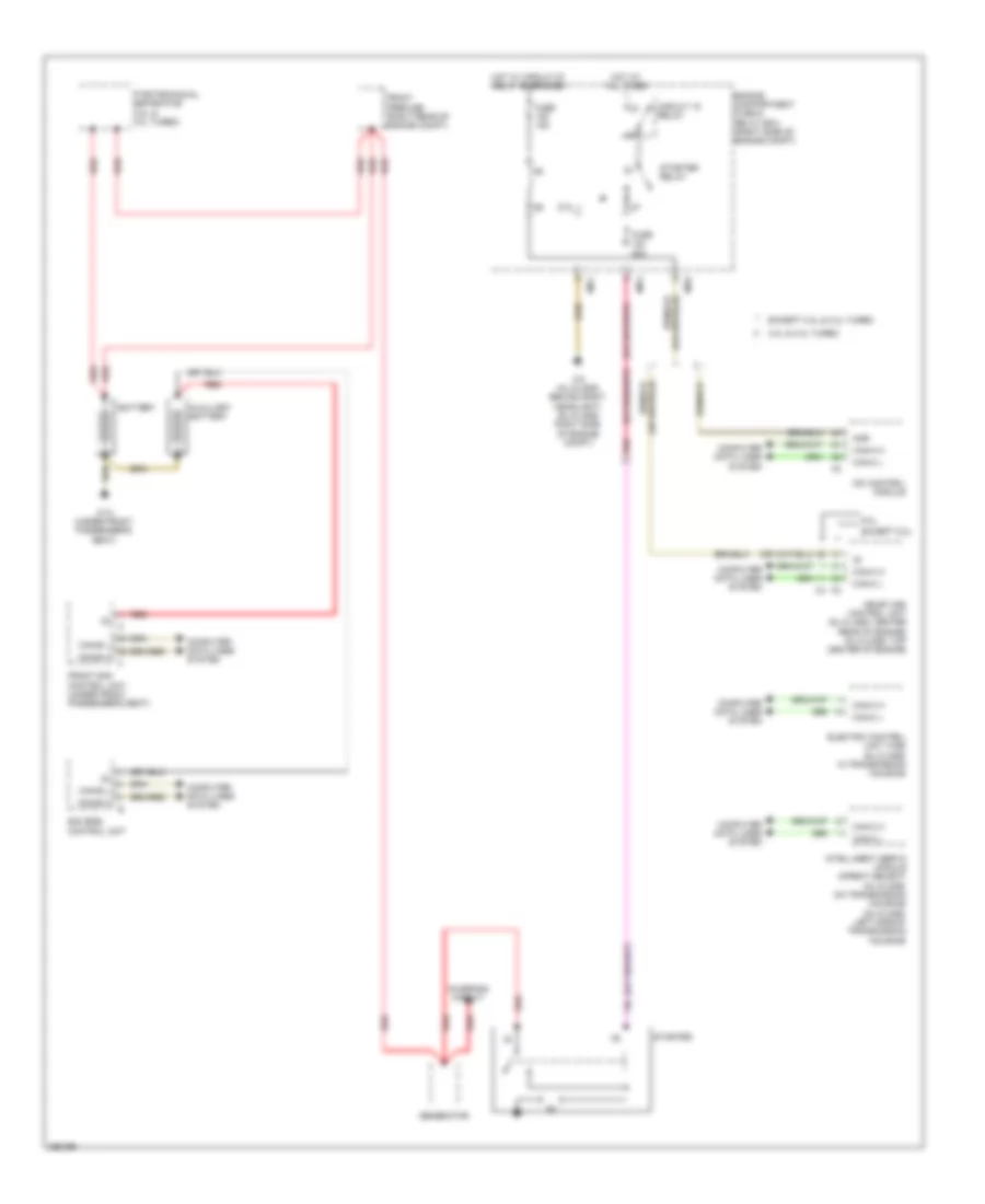 Starting Wiring Diagram for Mercedes-Benz GL320 2008