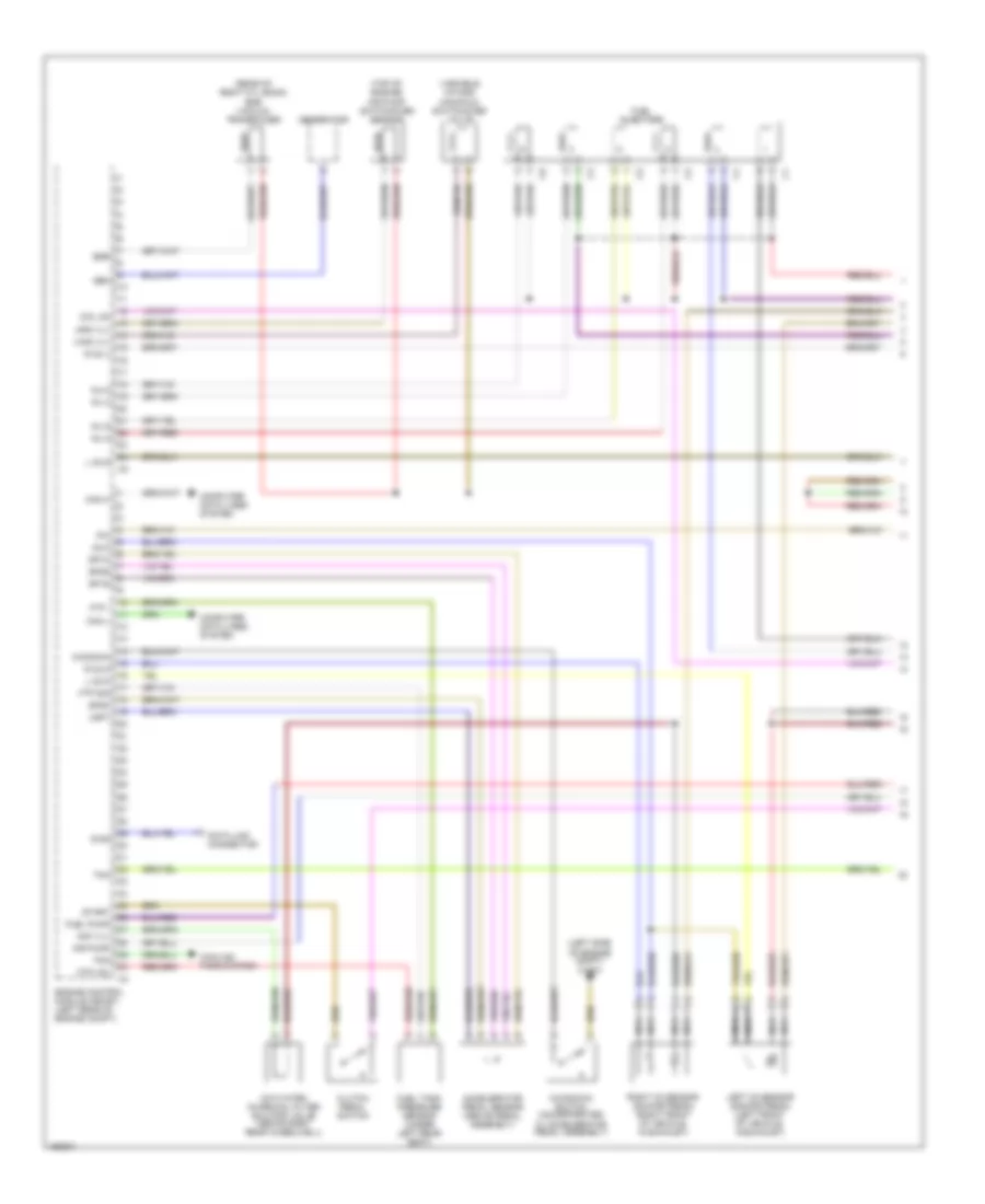 3 2L Engine Performance Wiring Diagram 1 of 3 for Mercedes Benz C320 2002