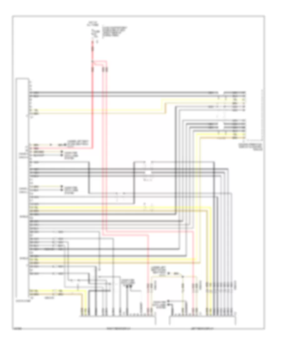 DVD Player Wiring Diagram for Mercedes-Benz GL550 2010