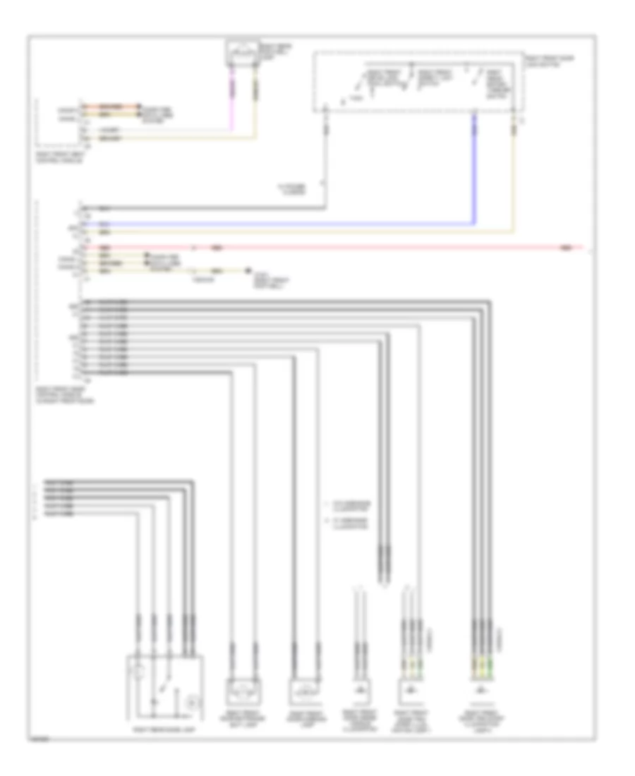 Interior Lights Wiring Diagram (2 of 4) for Mercedes-Benz S350 2012
