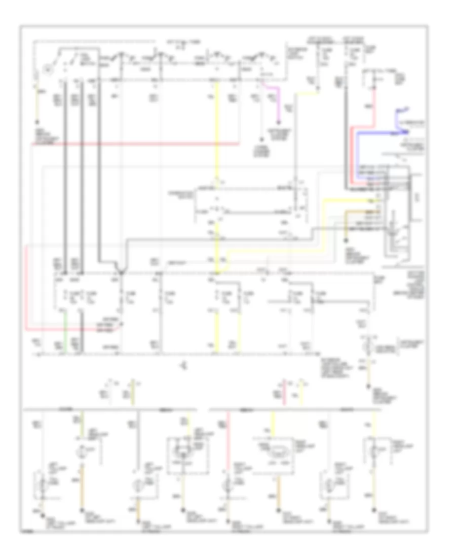 DRL Wiring Diagram for Mercedes Benz S500 1996