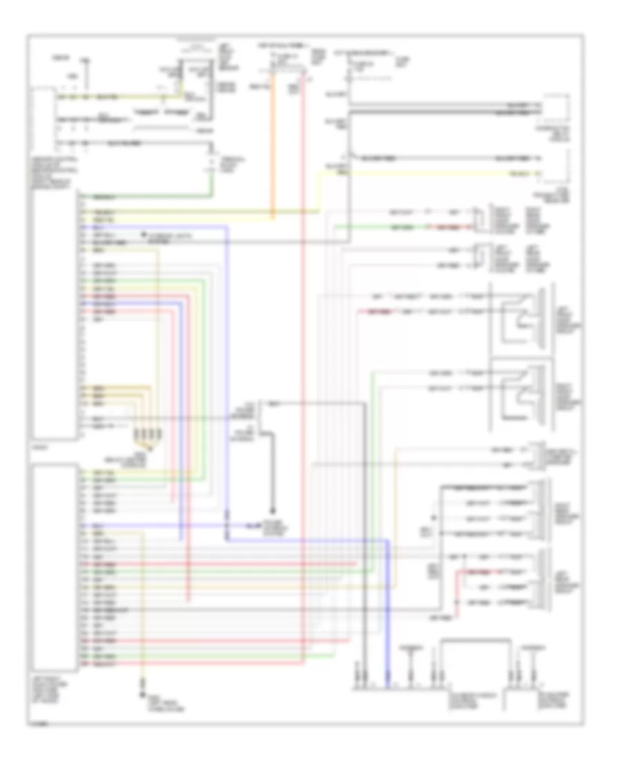 Radio Wiring Diagrams for Mercedes Benz S500 1996