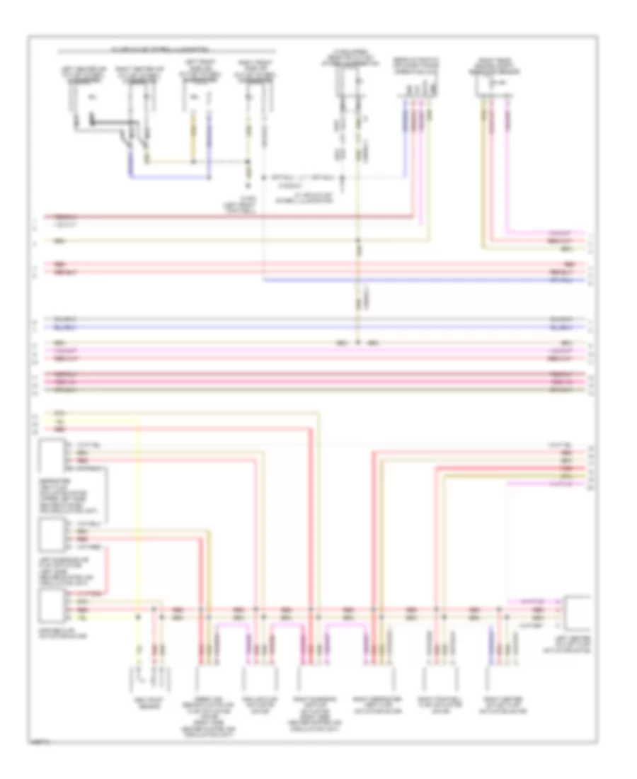 Automatic AC Wiring Diagram, with Thermotronic (2 of 3) for Mercedes-Benz GLK350 2010